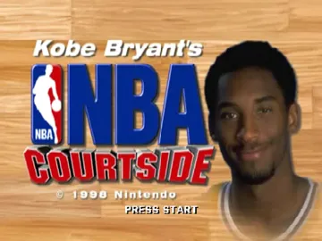 Kobe Bryant in NBA Courtside (Europe) screen shot title